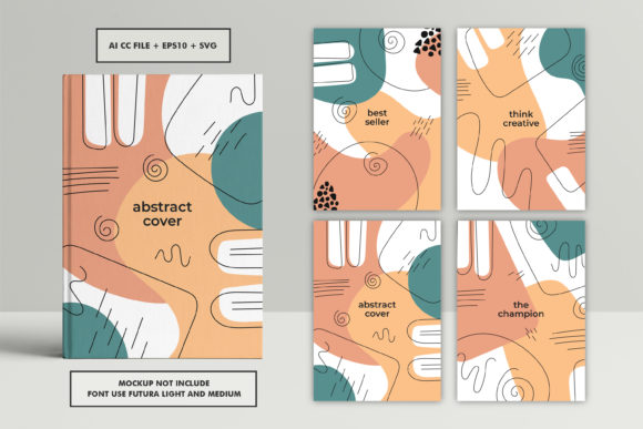 Abstract Trendy Universal Cover Template for Graphic Templates