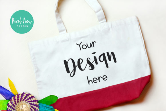 Bag Mockup Graphics for Tote Bag Designs
