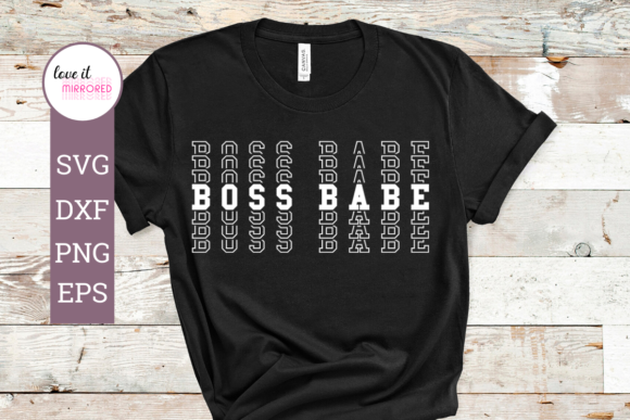Boss Babe Mirror Word Design Review