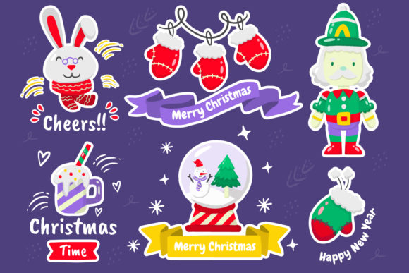 Christmas Elements Vol.5: A Graphic Design Asset for Seasonal Projects