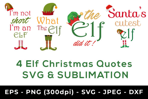 Elf Christmas Graphics for Local Business Branding