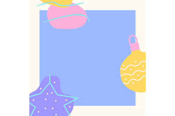 Festive Winter Holiday Greeting Post Graphics