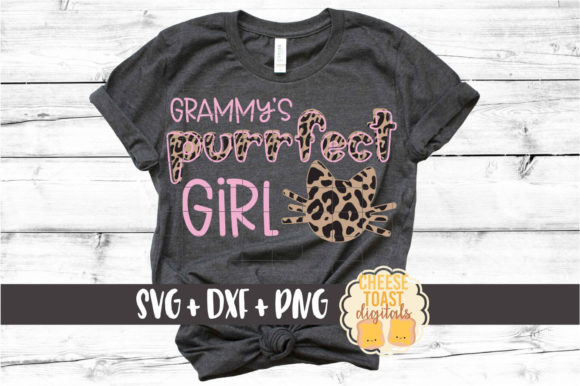 Grammy's Purrfect Girl Graphics for Crafts