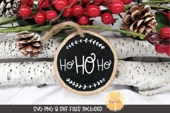 Ho Ho Ho - Ornament Design for Crafts and Graphics