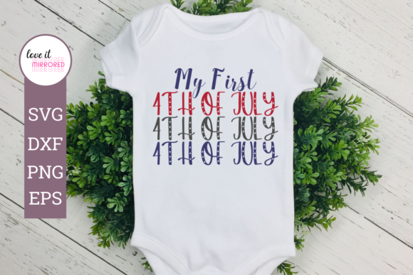 My First 4th of July Design for Local Business Branding