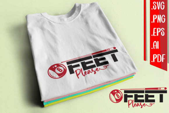 Six Feet Please Graphic Design Asset for Crafts