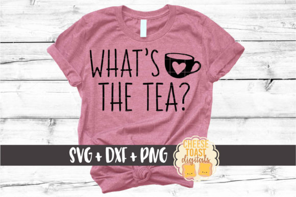 What's the Tea: A Graphic Design Asset for Crafts and Local Branding