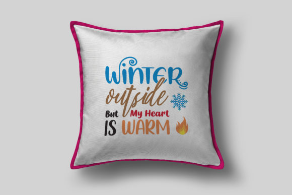 Winter Outside Graphics for Crafts and Digital Products